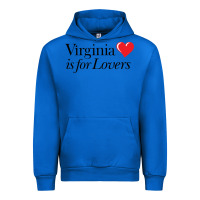 Cobalt Virginia Is For Lovers Urban Hoodie - linhVisuals