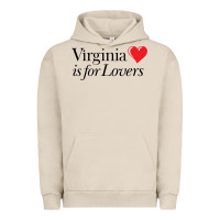 Pigment French Oak Virginia Is For Lovers Urban Hoodie - linhVisuals