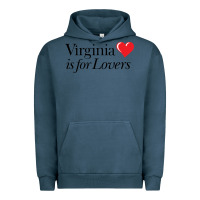 Pigment Midnight Navy Virginia Is For Lovers Urban Hoodie - linhVisuals