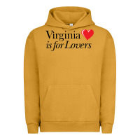 Pigment Peanut Butter Virginia Is For Lovers Urban Hoodie - linhVisuals