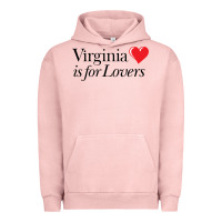 Pigment Salmon Virginia Is For Lovers Urban Hoodie - linhVisuals