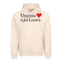 Sandshell Virginia Is For Lovers Urban Hoodie - linhVisuals