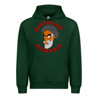 Forest Green Ayatollah Assahola Urban Hoodie - linhVisuals