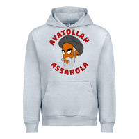 Heather Grey Ayatollah Assahola Urban Hoodie - linhVisuals