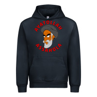 Navy Ayatollah Assahola Urban Hoodie - linhVisuals