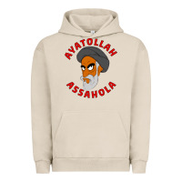 Pigment French Oak Ayatollah Assahola Urban Hoodie - linhVisuals
