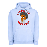Pigment Grape Ice Ayatollah Assahola Urban Hoodie - linhVisuals
