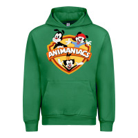 Emerald animaniacs funny cats cartoon Urban Hoodie - linhVisuals