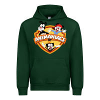 Forest Green animaniacs funny cats cartoon Urban Hoodie - linhVisuals