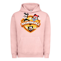 Pigment Salmon animaniacs funny cats cartoon Urban Hoodie - linhVisuals