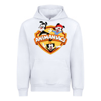 White animaniacs funny cats cartoon Urban Hoodie - linhVisuals