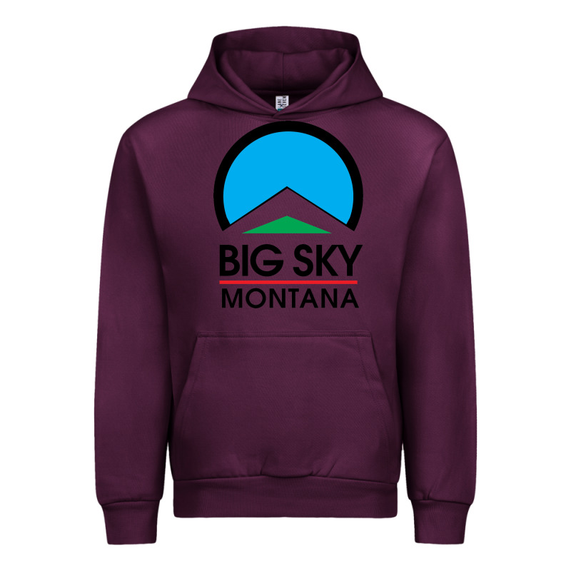 Big Sky Montana Champion Urban Hoodie by linhVisuals | Teevron