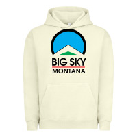 Pigment Pistachio Big Sky Montana Champion Urban Hoodie - linhVisuals