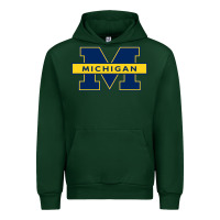 Forest Green michigan Urban Hoodie - linhVisuals