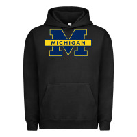 Pigment Black michigan Urban Hoodie - linhVisuals
