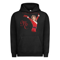 Pigment Black Mariah Carey Merry Christmas vintage retro Urban Hoodie - linhVisuals