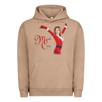 Pigment Burro Mariah Carey Merry Christmas vintage retro Urban Hoodie - linhVisuals
