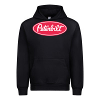 Black Peterbilt Urban Hoodie - linhVisuals
