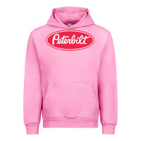 Fuchsia Pink Peterbilt Urban Hoodie - linhVisuals