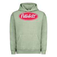Pigment Oil Green Peterbilt Urban Hoodie - linhVisuals