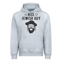 Heather Grey nice jewish guy funny gifts for hanukkah Urban Hoodie - linhVisuals