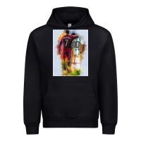Black messi and ronaldo Urban Hoodie - linhVisuals
