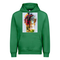 Emerald messi and ronaldo Urban Hoodie - linhVisuals