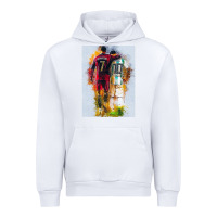 White messi and ronaldo Urban Hoodie - linhVisuals