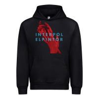 Black interpol Urban Hoodie - linhVisuals