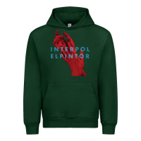 Forest Green interpol Urban Hoodie - linhVisuals