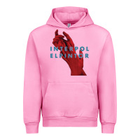 Fuchsia Pink interpol Urban Hoodie - linhVisuals