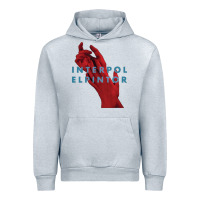 Heather Grey interpol Urban Hoodie - linhVisuals