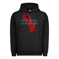 Pigment Black interpol Urban Hoodie - linhVisuals