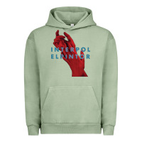 Pigment Oil Green interpol Urban Hoodie - linhVisuals