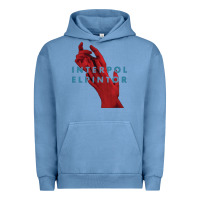 Pigment Pebble Blue interpol Urban Hoodie - linhVisuals