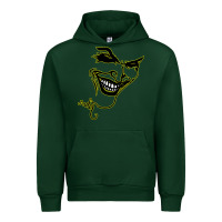 Forest Green J O K E R Urban Hoodie - linhVisuals