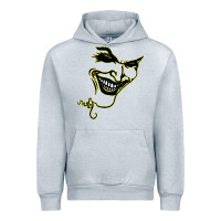 Heather Grey J O K E R Urban Hoodie - linhVisuals