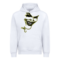 White J O K E R Urban Hoodie - linhVisuals