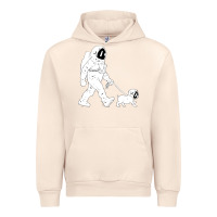 Sandshell walking the dog astronaut Urban Hoodie - linhVisuals