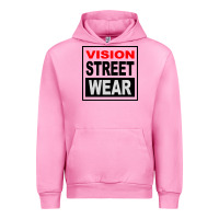 Fuchsia Pink vision street wear tshirt Urban Hoodie - linhVisuals