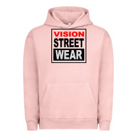 Pigment Salmon vision street wear tshirt Urban Hoodie - linhVisuals