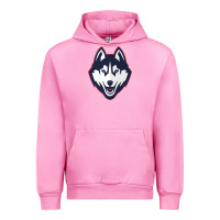 Fuchsia Pink wolf head tshirt Urban Hoodie - linhVisuals