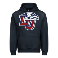 Navy liberty flames Urban Hoodie - linhVisuals