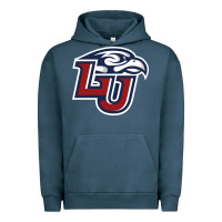 Pigment Midnight Navy liberty flames Urban Hoodie - linhVisuals