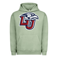 Pigment Oil Green liberty flames Urban Hoodie - linhVisuals