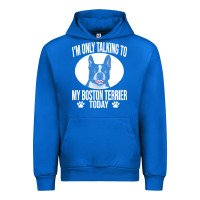 Boston Terrier T  Shirtfunny Boston Terrier Dog Gift I M Only Talking Urban Hoodie | Teevron