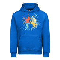 Cobalt candle t  shirt c a n d l e i n k s p l a s h t  shirt Urban Hoodie - linhVisuals