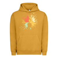 Pigment Peanut Butter candle t  shirt c a n d l e i n k s p l a s h t  shirt Urban Hoodie - linhVisuals