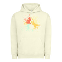 Pigment Pistachio candle t  shirt c a n d l e i n k s p l a s h t  shirt Urban Hoodie - linhVisuals