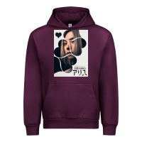 Mauve Wine Chishiya Alice In Borderland Urban Hoodie - linhVisuals
